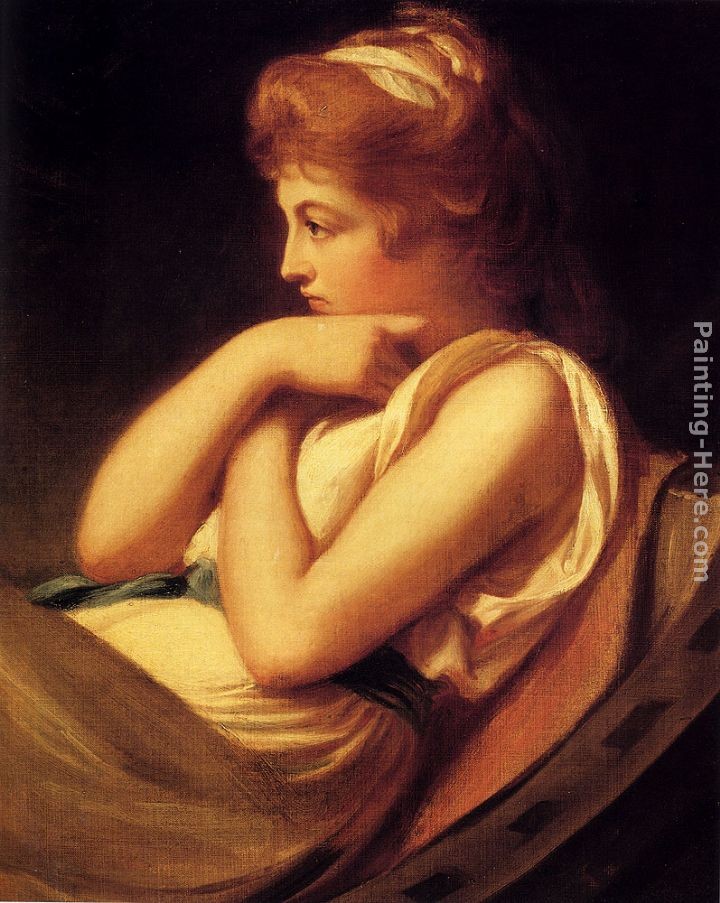 George Romney Serena In Contemplation
